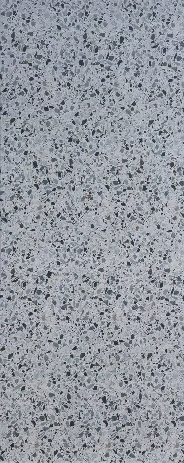Blue Terrazzo Wet Wall Panel - 2400mm (h) x 1000mm (w) x 10mm (d)