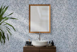 Blue Terrazzo Wet Wall Panel - 2400mm (h) x 1000mm (w) x 10mm (d)