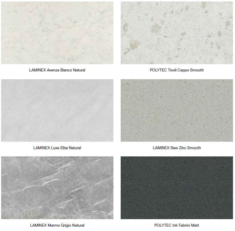 Laminate colour options 2