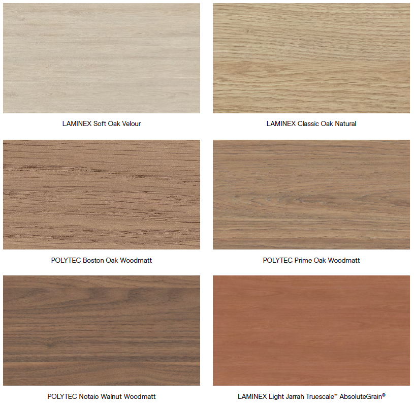 Laminate colour options 3