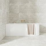 Casey Left Corner 1500 Bath Gloss White - EX DISPLAY (NO BOX)