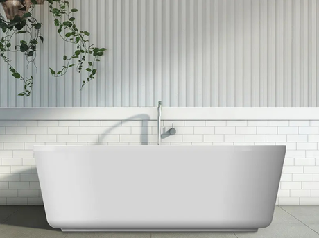 Solis 1700 Oval Freestanding Bath - Gloss White