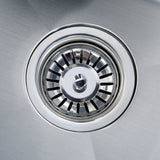 Single Rectangle Bowl Stainless Steel Kitchen Sink Round Waste PKSS-750R